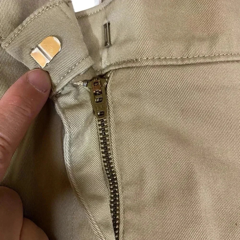 VGT DENNIS Khaki Men's Uniform Pants Front & Back Pockets Size J15 - Picture 3 of 15